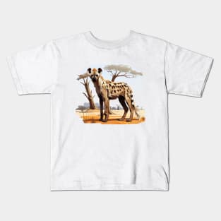 Spotted Hyena Kids T-Shirt